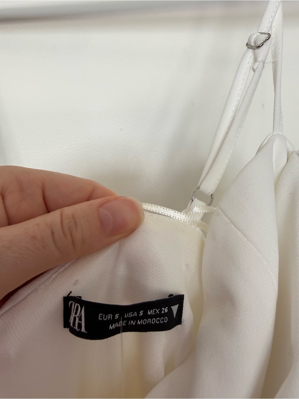 Zara Bodycon White Bustier Maxi Dress - Picture 4 of 5